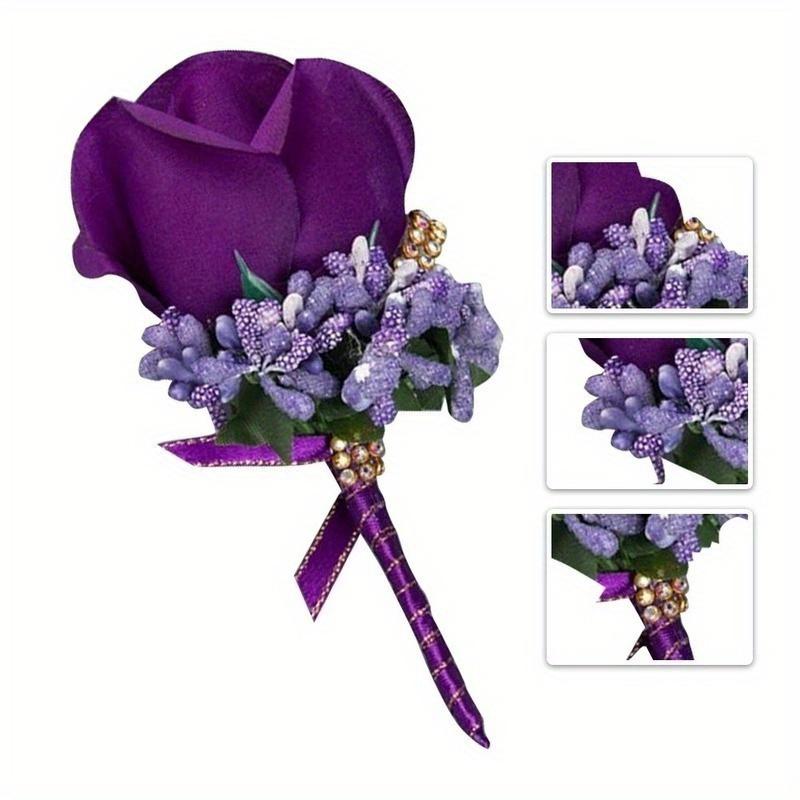 

Жених мужской корсаж имитация шелковая роза булавка брошь свадебный костюм цветочные аксессуары