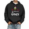 Men's Print Hooded Sweatshirt Long-Sleeve Casual Pullover Hoodie Hooded Sweatshirt