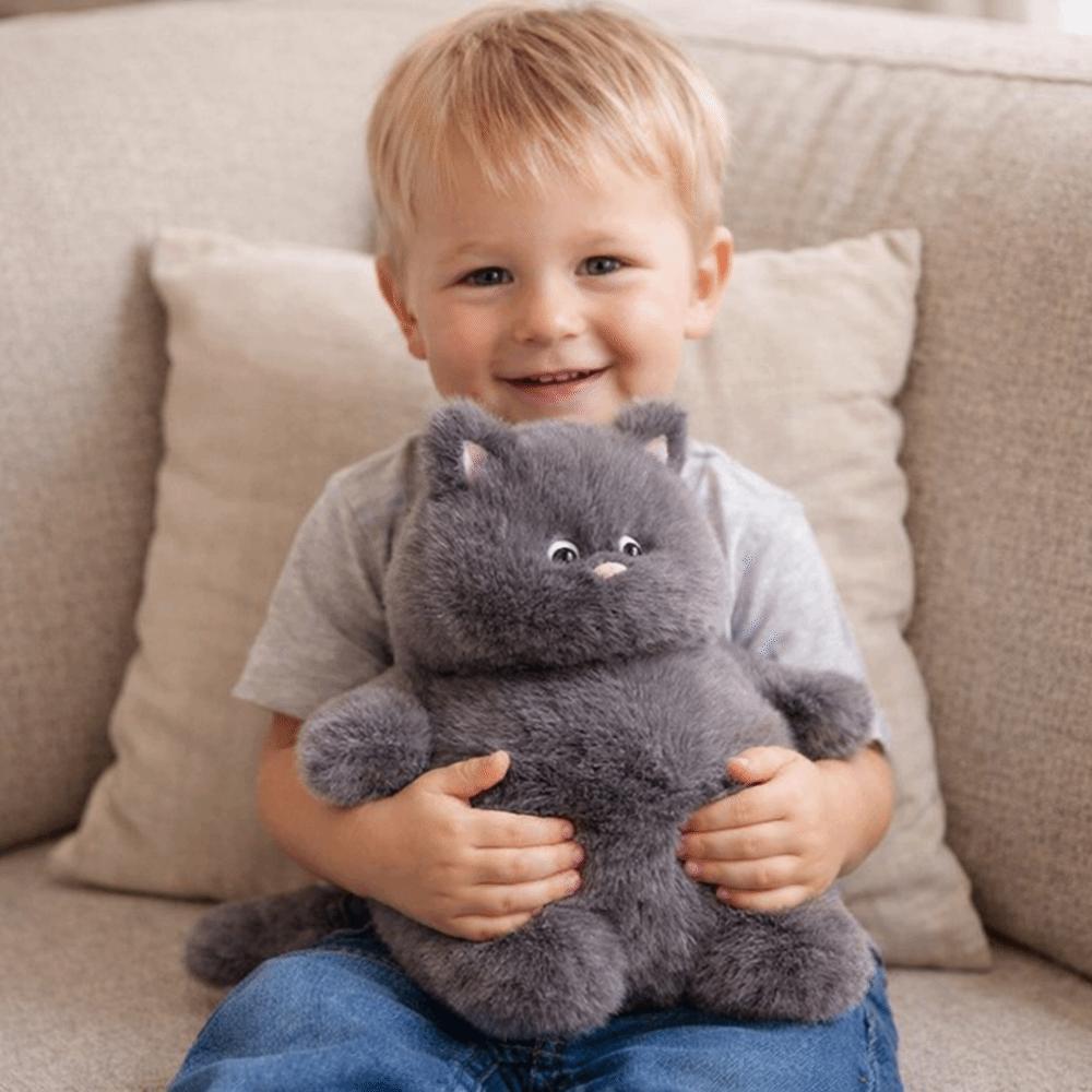 Fluffy Design White Cat Plush Toy Soft Toys Plush Animal Ideal Gift Stuffed Animal  Home Decor