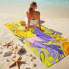 Scoobydoo Dog Portrait Soft Beach Towel Outdoor Vacation Beach Towel Outdoor Absorbent Bath Towel Blanket Beach Towel Beach Towel For Vacation Photos