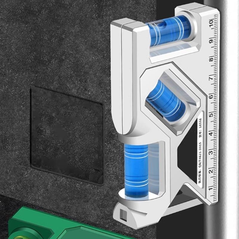 Mini Livella e Inclinometro Facili da Trasportare con Base Magnetica Forte Goniometro Livella per Ristrutturazioni Domestiche e Uso Professionale