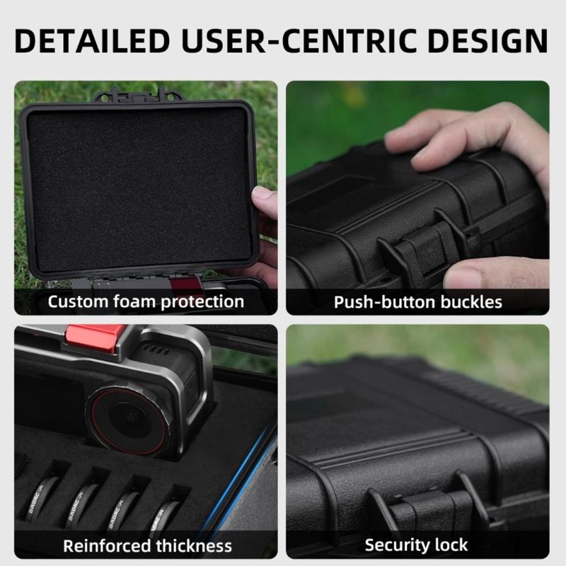 Shockproof EVA Storage Case Customs Hard Box For Action 3/4/5 Action Camera Accessories