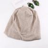 Baotou Hat Men's All Match Woolen Hat Drawstring Design Pile Hat Large Head Circumference Warm Knitted Hat Trendy