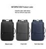 Men's Large Capacity Commuter Backpack for Business and Travel