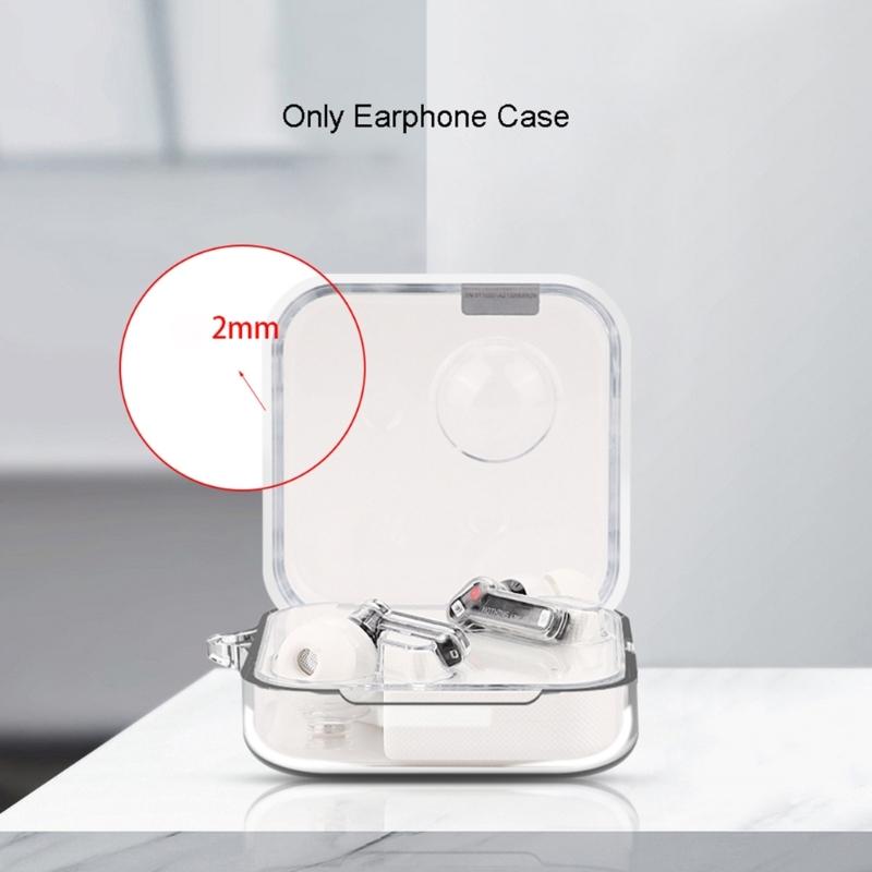 Συμβατό για Nothing Ear (2) Κάλυμμα Ακουστικών Αντικραδασμικό Αντιχαρακτικό Προστατευτικό Μανίκι Πλενόμενο Κέλυφος Ανθεκτικό στη Σκόνη