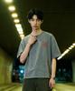 LENGAGEMENT Agir Salt Wash Crop Short Sleeve T-Shirt (Light Blue)