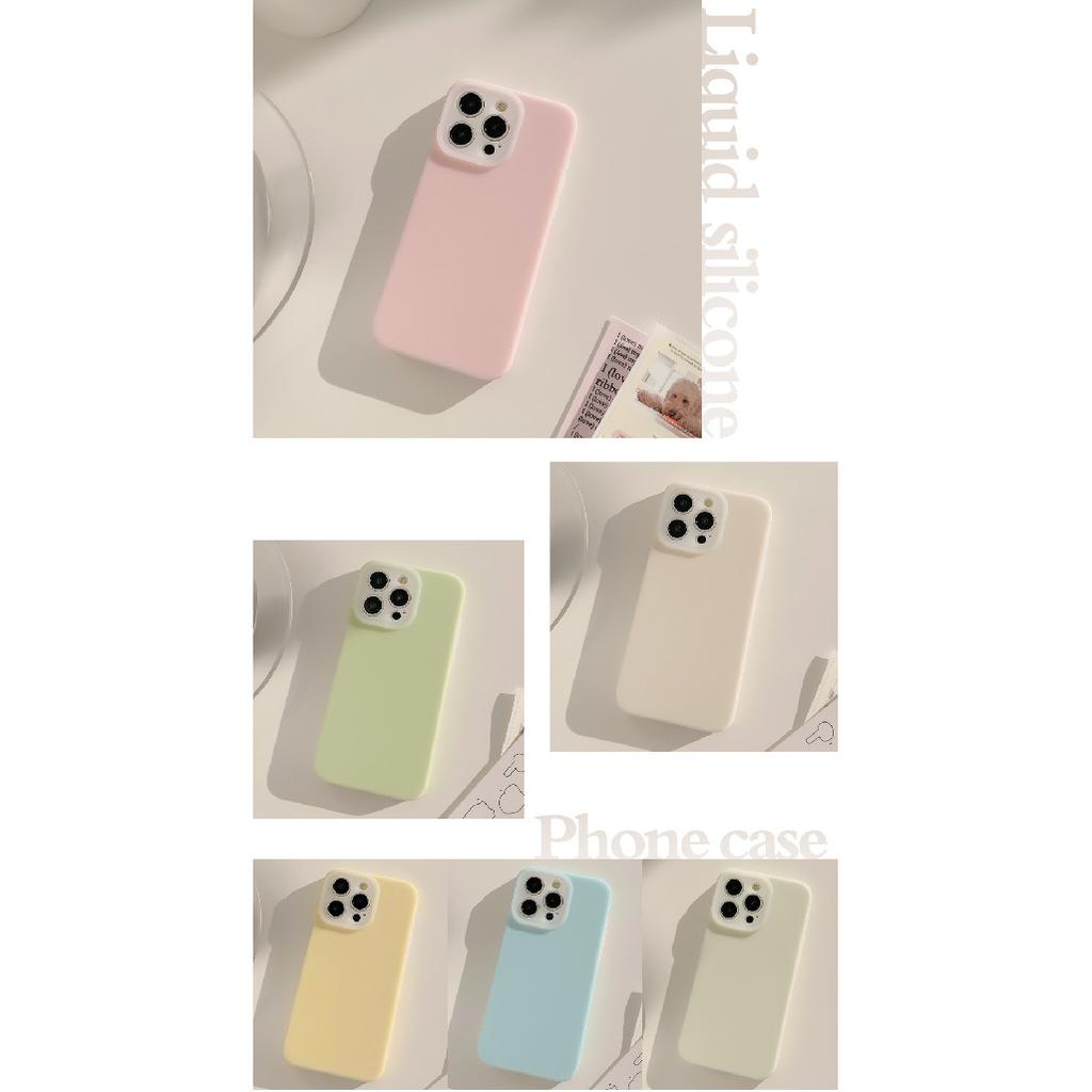 Jelly liquid16Suitable for Apple phone cases iphone17Anti-Fall14promax Solid Color Simple12All Inclusive13