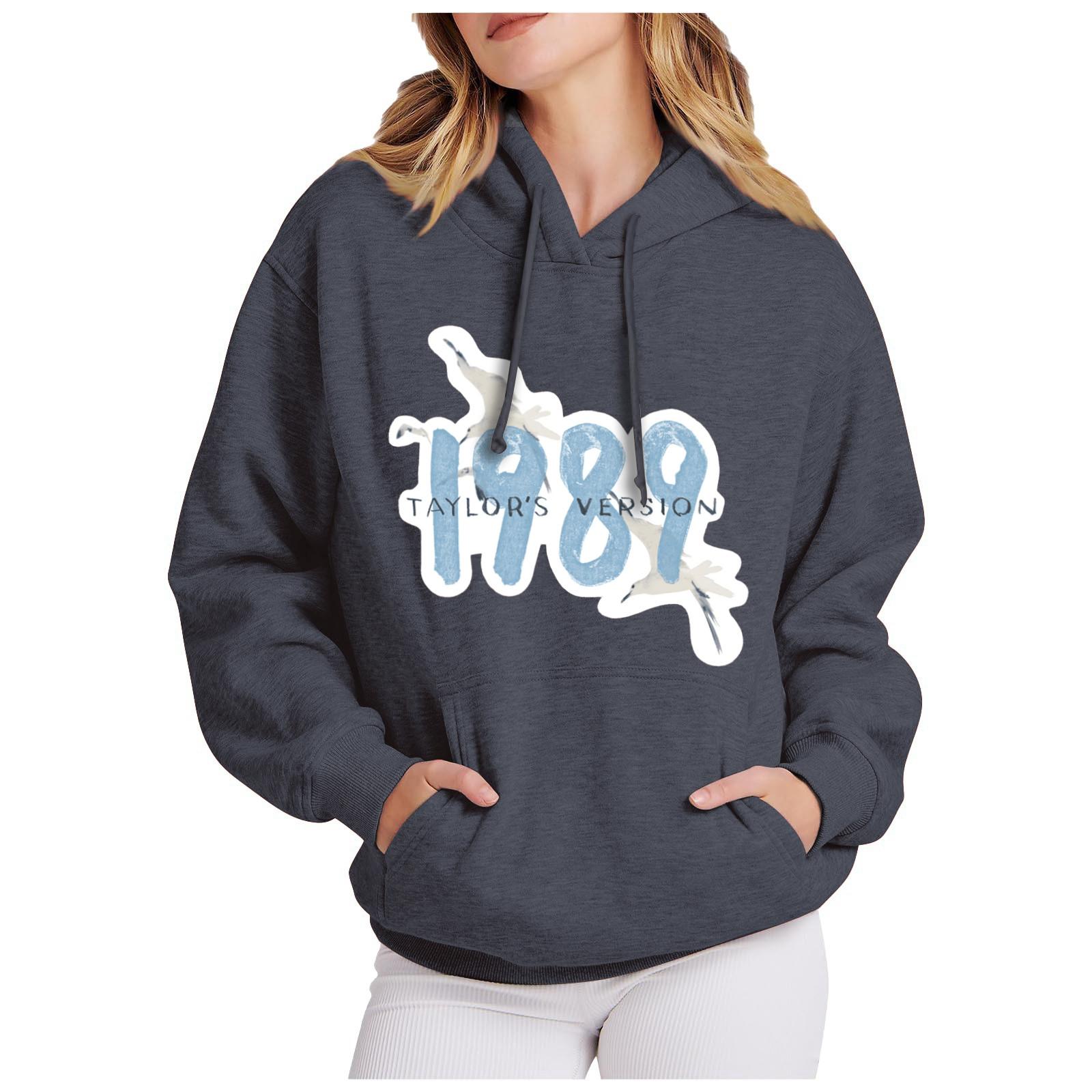 

Fashion Women s Casual Printed Long Sleeve Pullover Hooded Tops S