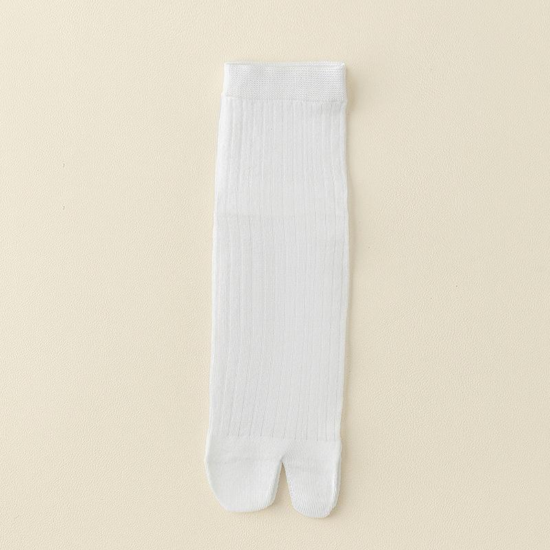 Seide-Seide Zweizehen Herren Mittelhoch Sport Anti-Geruch Schweißabsorbierend Netz Split-Toe Socken Zehensocken Reißfestigkeit