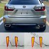 Lexus RX 16-19 Rear Bumper Light: Flowing Turn Signal & Brake Mod Kit