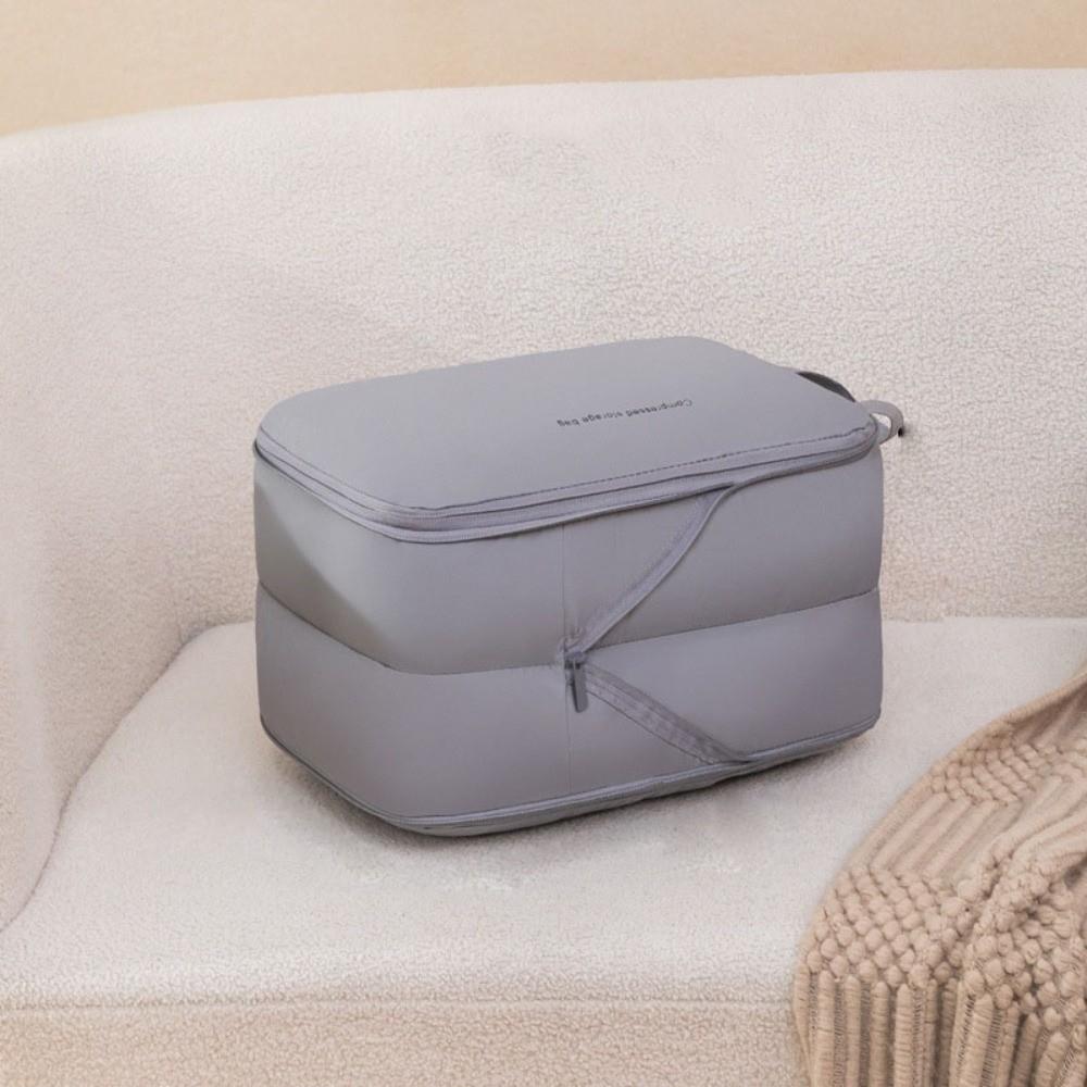 Foldable Clothes Storage Bag Large Capacity Clothes Packing Cube Down Jacket Storage Bag  Suitcase