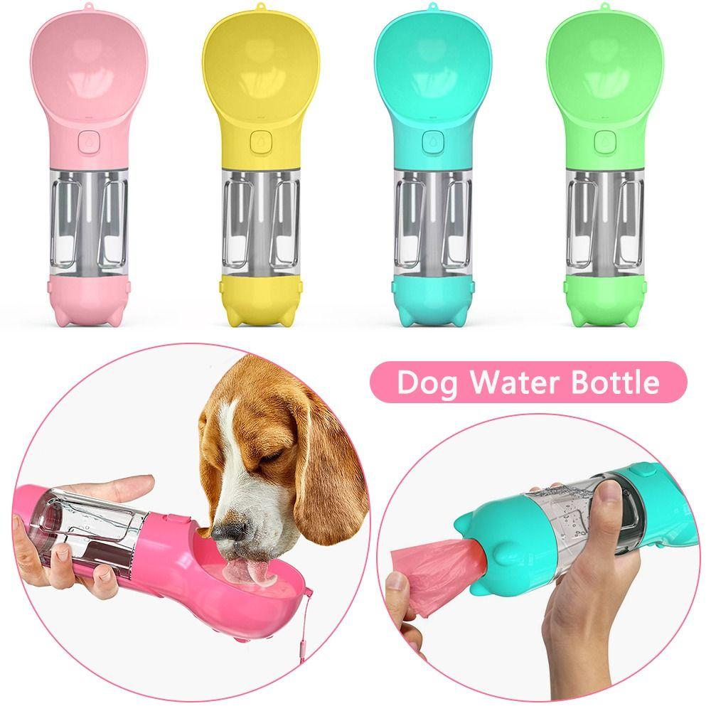 

New Practical Portable Poo Bags Drinking Water Dispenser Dog Water Bottle Pet Supplies