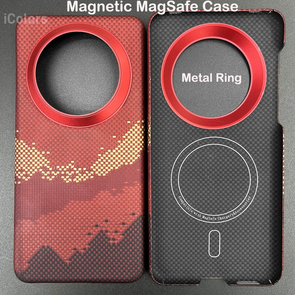 For Huawei Mate 70 Pro /70 Genuine Carbon Fiber Case Ultra Thin Aramid Fiber Case Lightweight Magnetic Cover Durable Sturdy