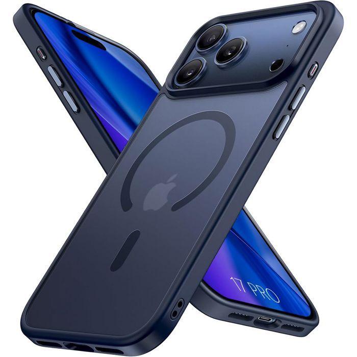 Coque de protection - BOOLING - iPhone 17 Pro - Antichoc - Anti-rayures - Cercle magnétique