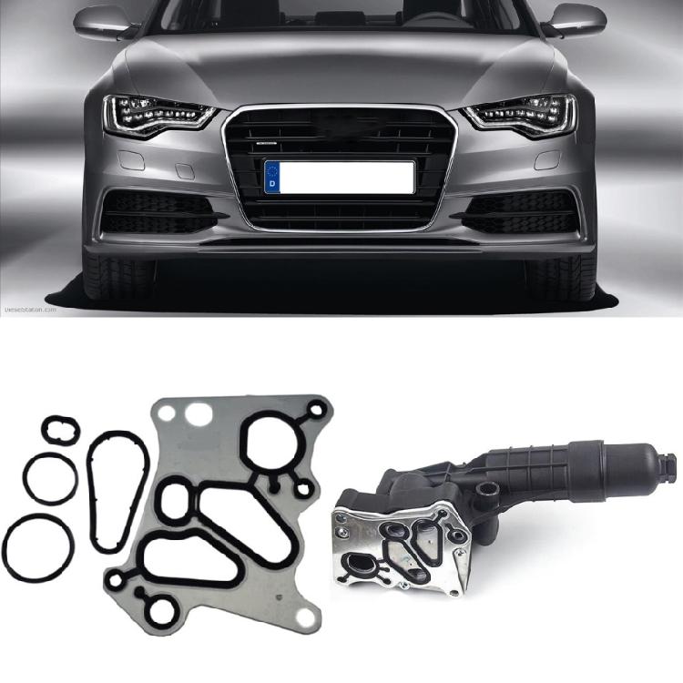 Metal Engine Oil Coolers Gasket Seal, Suitable for M271 W204 W220 E250 E300 E350 E400 E500 E550 C180, Easy Installation