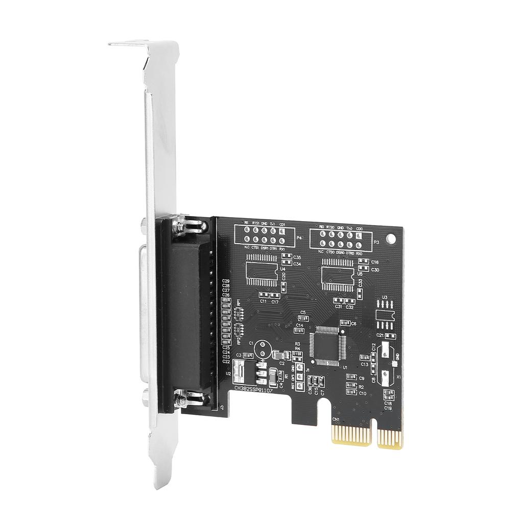 PCI Express Card 25 Pin PCIe Parallel Expansion Board for Desktop Computer Printer Port