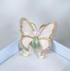 1pc Lovely Butterfly Charm Brooches for Women Men Cute Insect Pins Accessories Party Gifts Holiday Gift