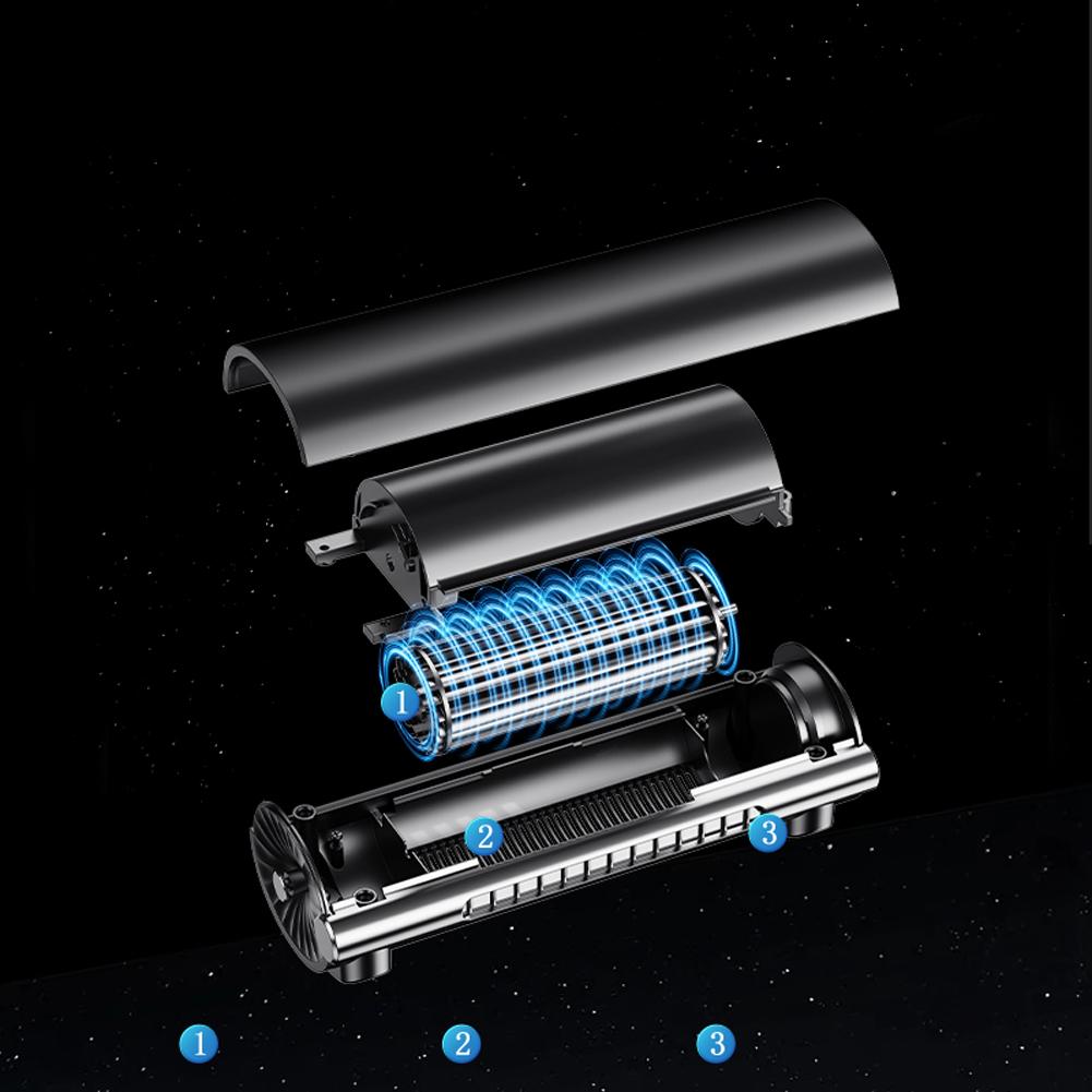 Car Seat Cooling Fan 3-Speed Strong Wind Cooler USB Powered Car Headrest Cooling Air Fan Car Interior Strong Wind Cooler