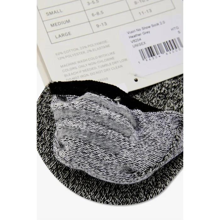 [Unisex] VUORI No Show Socks 2.0_Melange Gray VR16174009