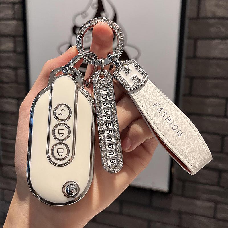 2022New Wuling HongguangminievMacarons22StyleminiMiniGAMEBOY GBKey Case Cover Buckle Bag