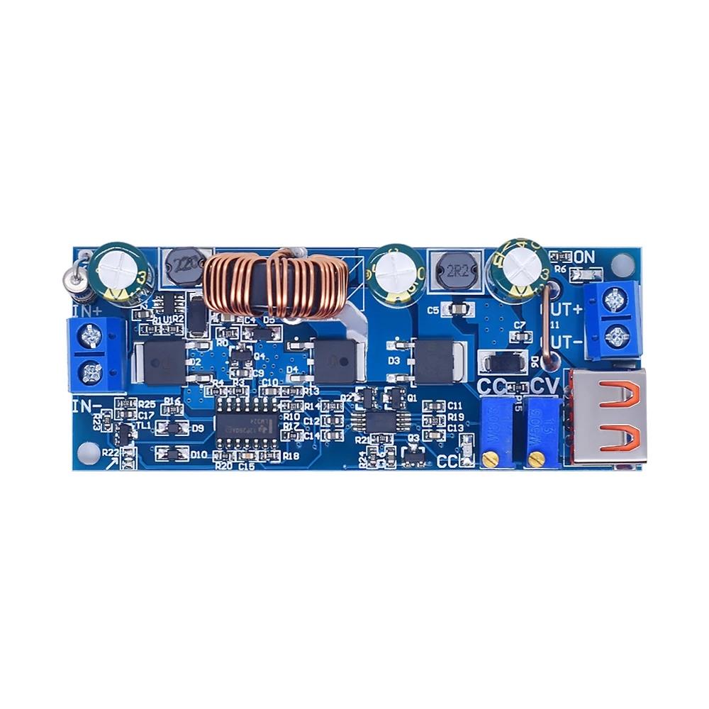 DC DC Step Up Boost Converter 2-24v To 3-30v 4A 80w CC CV Power Module Adjustable Regulated Power Supply 3.7V 6V 9V 12V With USB