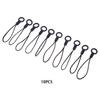 10Pcs/Pack Lanyard Lariat Cords Lobster Clasp Rope Keychains Hooks Mobile