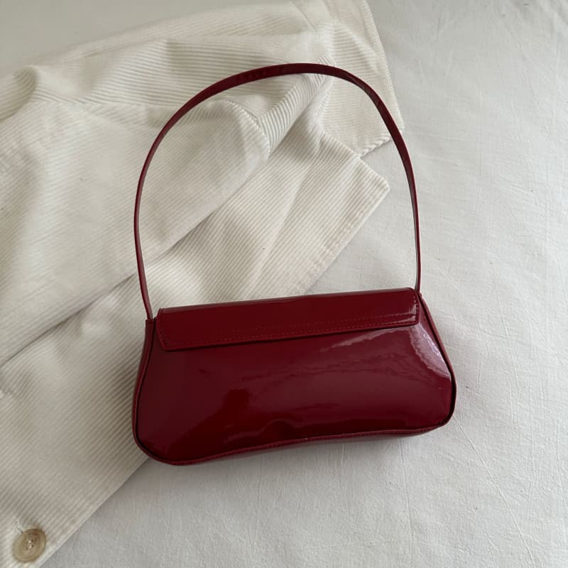 Women's vintage underarm bag hand-held small square bag
