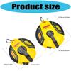 Fiberglass Tape Measure for Long Time Use in Professional Construction Work and DIY Home Improvement Activity