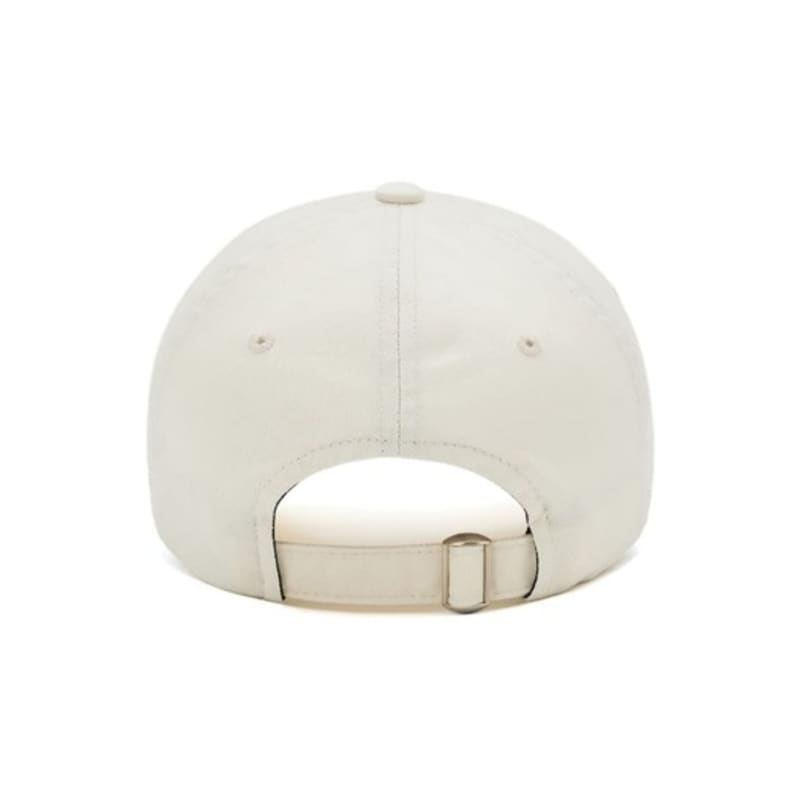 DEINET DEINET BIG LOGO CAP IN IVORY