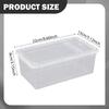Reptile Feeding Box Breeding Critter Hatching Container Clear Terrarium Habitat Cage for Animal