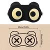 Eye Mask for Sleeping Sleep Cover Breathable Relief Fatigue Polyester Fun Big Eye Blindfold Eyepatch for Travel Eye Shade Cover