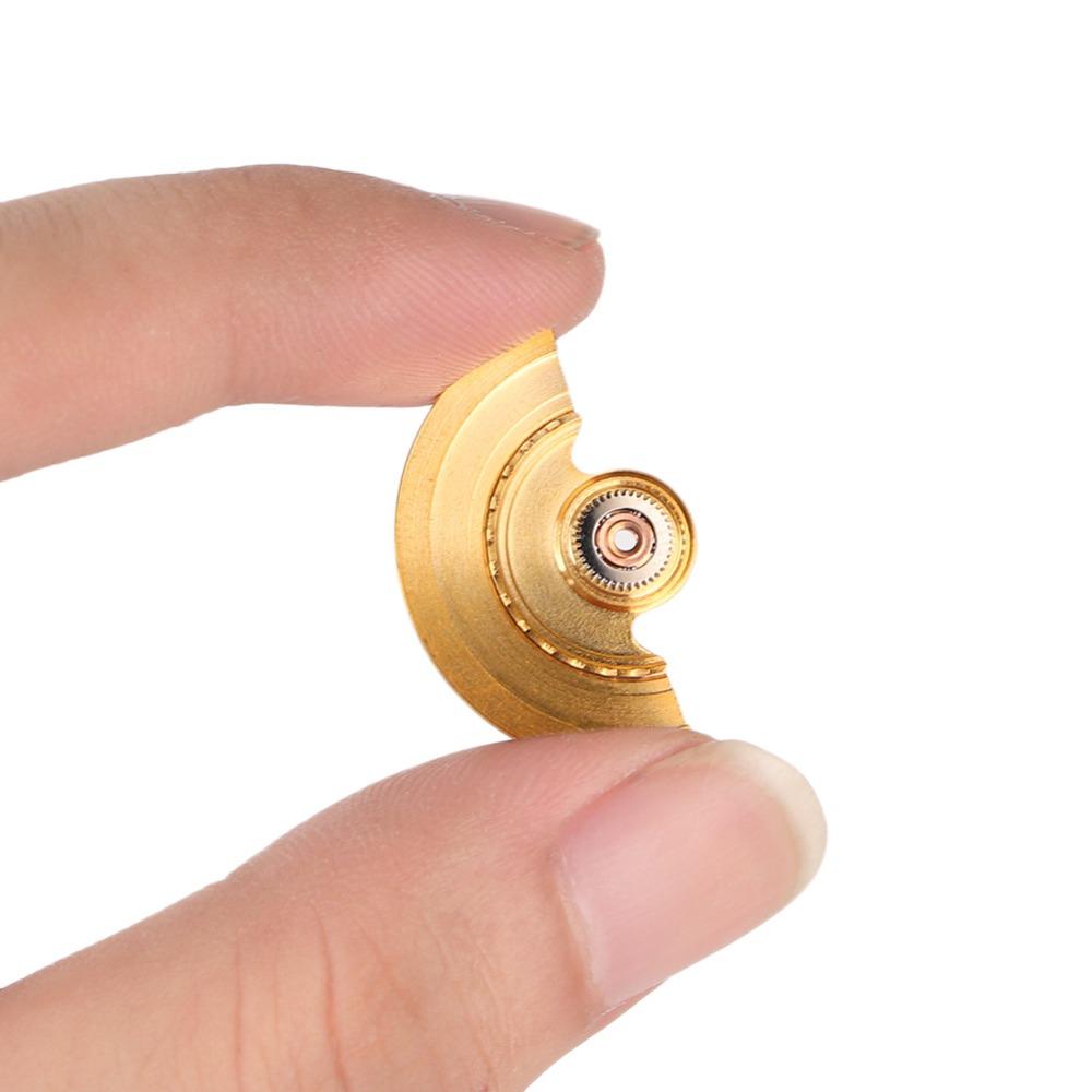 Gold Stainless Steel Oscillating Weight Automatic Hammer Mechanical Movement  Watch Repair