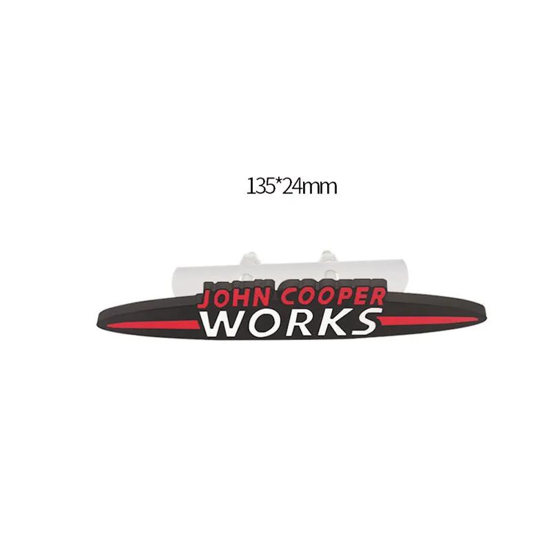 

Metal JCW John Cooper Works Emblem Badge Decals For Mini Coopers Clubman Countryman Car Sticker R50 R52 R53 R55 R56 R57 R58 F55