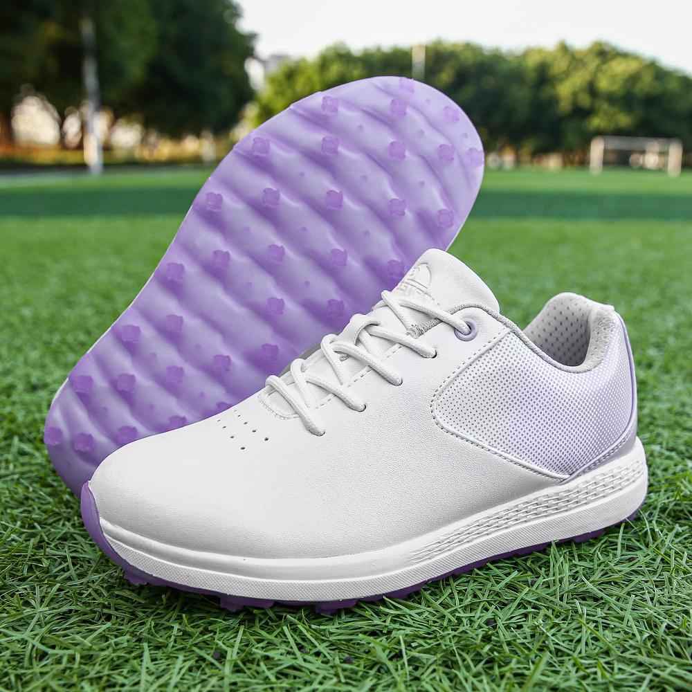 Professional Anti Skid Waterproof Golf Shoes Women Lightweight Golfing Sneakers Comfortable Non Slip Outdoor Sports Footwear