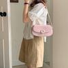New Style Bag for Women's Niche Design Shoulder Bag Simple Underarm Bag Saddle Bag
