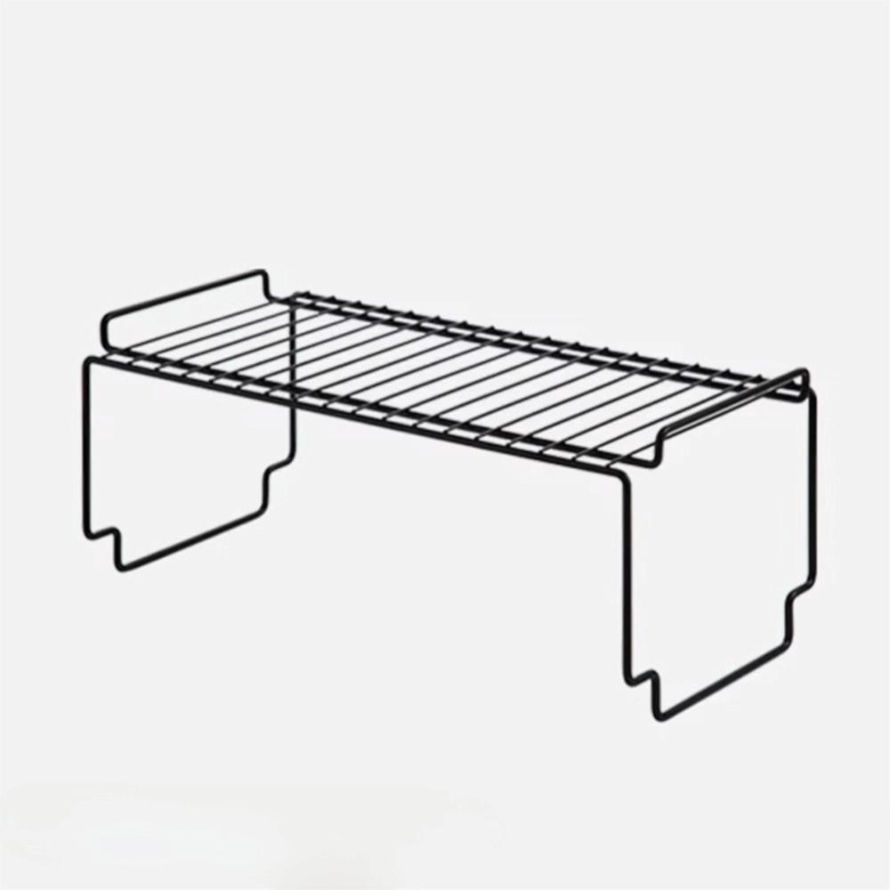 Iron Kitchen Shelving Double-Layered Seasoning Storage Rack Kitchen Organizer Rack Kitchenware