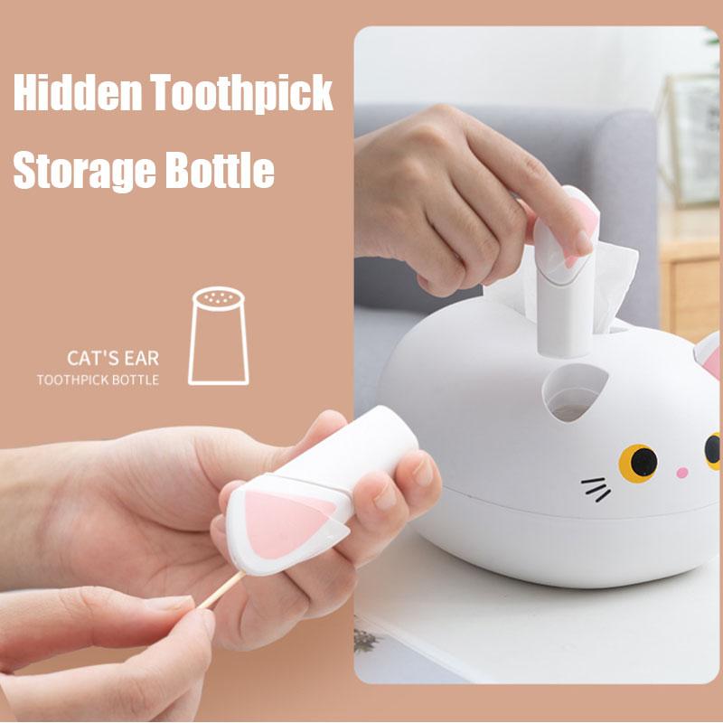 Multifunction Tissue Box Kitchen Napkin Storage Box Wc Paper Container Desktop Toilet Paper Holder Cute Cat Style Decorate New