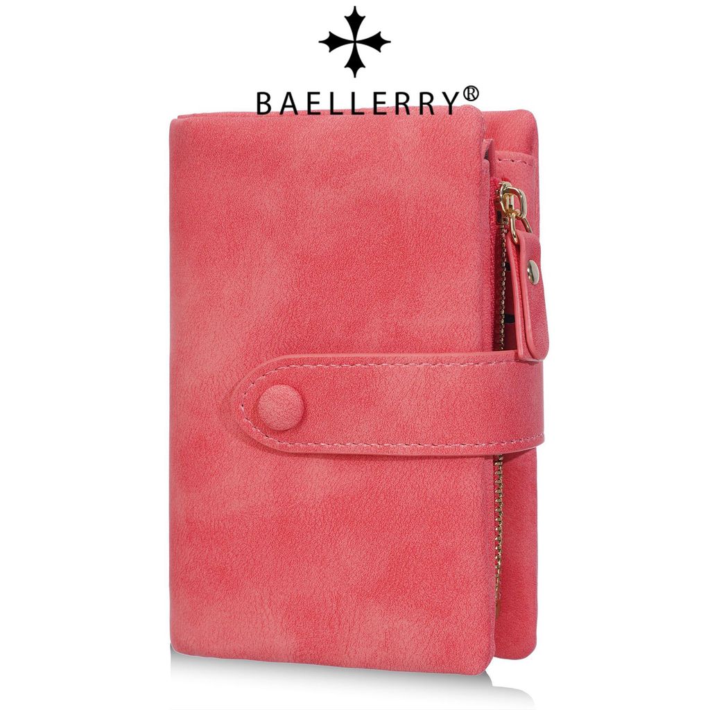 Fashion Pu Wallet For Women With Multiple Card Slots And Zipper Closure
