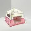 1Pcs Simulated Outdoor Tent Ornament 1:12 Scale Dollhouse Camping Tent Model Decoration Doll Accessories Small Tent Po Props
