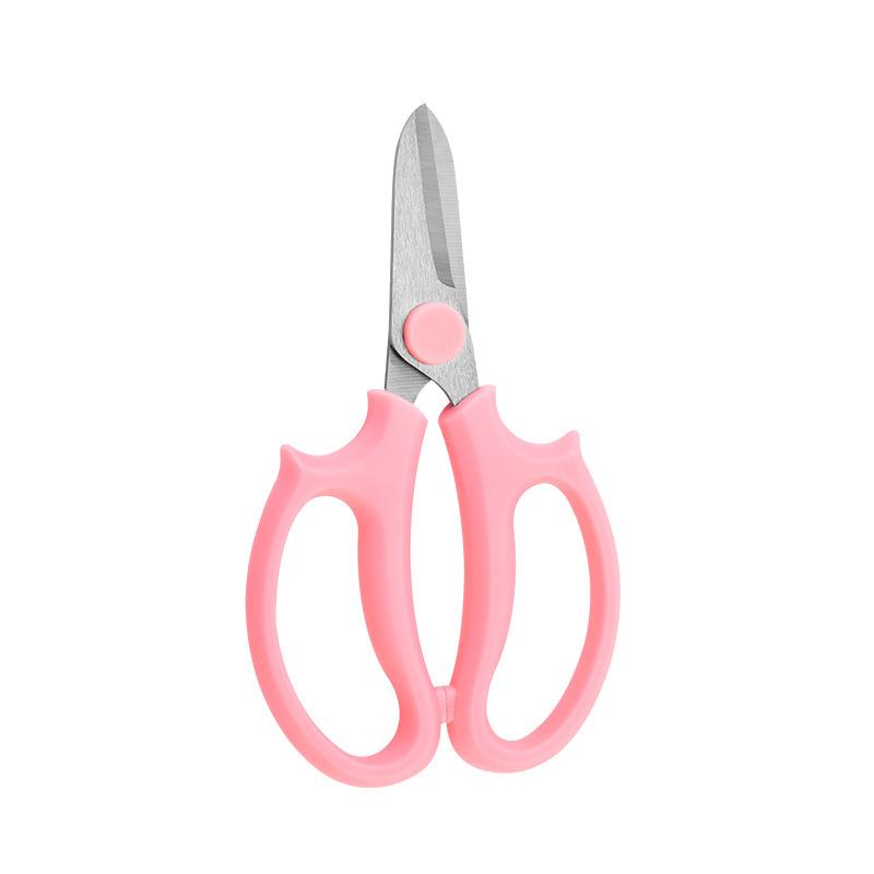 

Multi Functional Floral Scissors Stainless Steel Pruning Scissors One Size рожевий