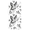 Realistic Bright Animal Totem Waterproof Rose Tattoo Stickers