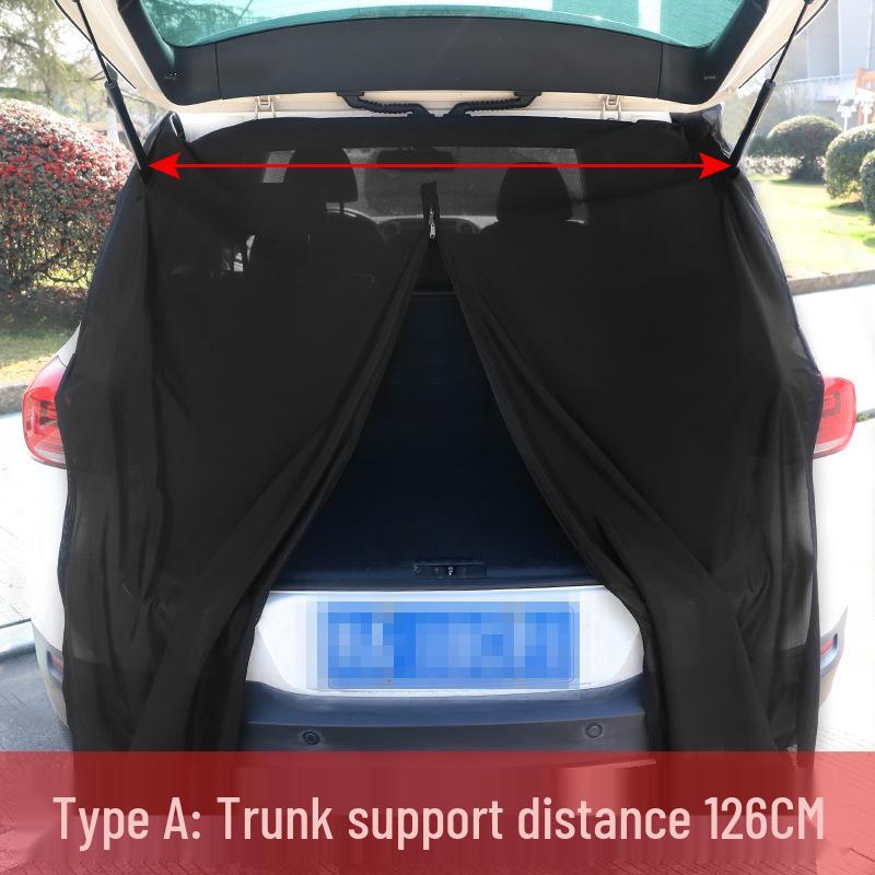 Car Insect-Proof Sunshade Mesh for Rear Door & Tailgate