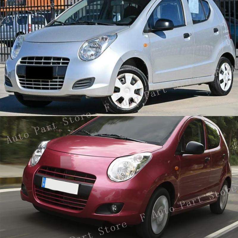 For Suzuki Alto 2009 2010 2011 2012 Front Bumper Fog Light Foglamp Cover Frame Grille Cap Lid Bezel Hood