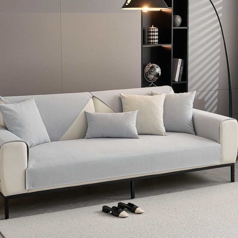 Waterproof Sofa Cushion for All Seasons, Non-slip, Simple Pet, Non-stick Fur, Urine Barrier Sofa Cover, Backrest, Full Cloth Towel