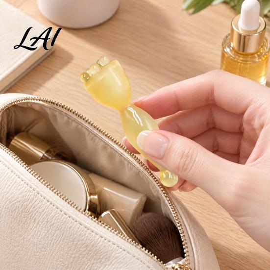 Eye Contour Massager 2Pcs Double-Ended Massage Stick Face & Sculpting Tool Facial Puffiness Relief Stick Wand for Tired Eyes Relief Reduce