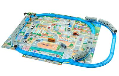 PLARAIL PLARAIL Tidying Up Play Map Hakonihenshin!
