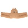 Baby Door Stoppers Cute Cartoon Doll Soft Anti Collision Anti Pinch Hand Plush Toy Door Stopper for Household DoorBrown