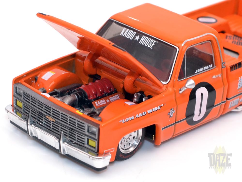 MINI GT Mini Car Chevy Silverado Dury KAIDO V2 (Orange)
