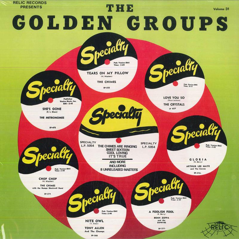 

LP Record VARIOUS - The Best Of Specialty Records 5054 Relic US Rock