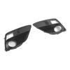 2PCS Front Fog Light Cover Bezel Grille Grill Fit Subaru WRX & STi 2015-2017